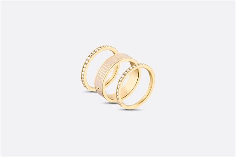 are dior rings real gold|Dior ring size chart.